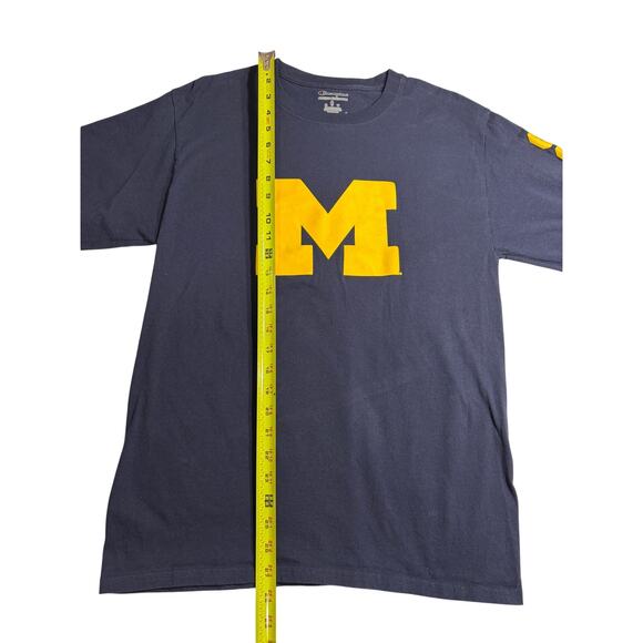 MICHIGAN WOLVWERINE CHAMPION Long Sleeve Blue Size(M) - Picture 3 of 6